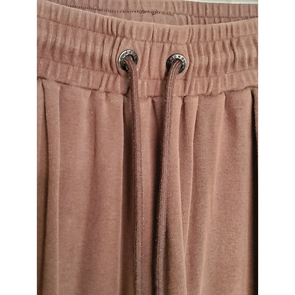 YoungLA Cargo Sweatpants Chocolate Brown Jogger Gym Streetwear Utility Pockets M